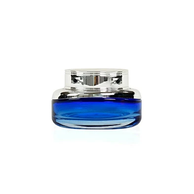 factory clear 2oz 50g lotion cream skin care cosmetic packaging personal care glass jar and screw cap
