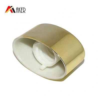 Hot sale empty green 40ml LDPE plastic cosmetic sunscreen cream tube packaging with gold aluminum covered screw cap