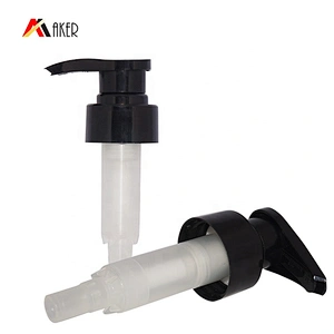 New design 500ml PET plastic empty refillable shampoo bottle OEM with black plastic lotion pump