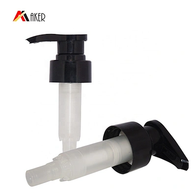New design 500ml PET plastic empty refillable shampoo bottle OEM with black plastic lotion pump