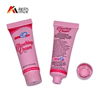 China manufacturer empty round 10ml small diameter cosmetic plastic packaging tube container with lid