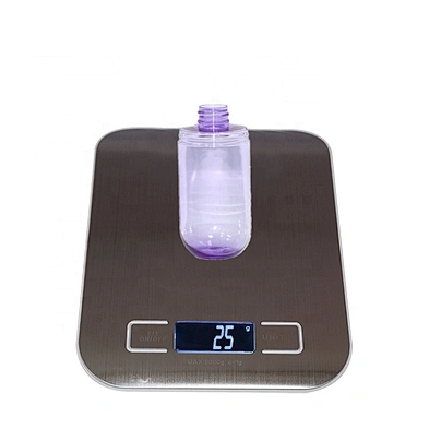 120ml 150ml Semi transparent Purple Frosted Empty PET Plastic Portable Travel Size Lotion Bottles with Pump