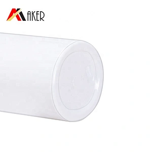 White cylinder 80ml 100ml 120ml 150ml empty PET cosmetic toner plastic spray bottle with mist sprayer