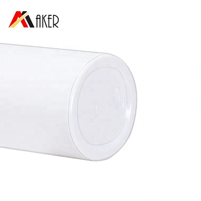 White cylinder 80ml 100ml 120ml 150ml empty PET cosmetic toner plastic spray bottle with mist sprayer