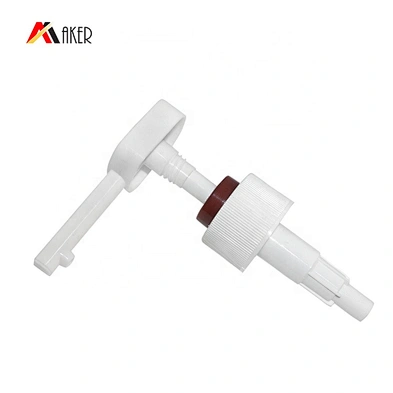 Newest design wholesale price white plastic 28/410 cosmetic plastic lotion pump