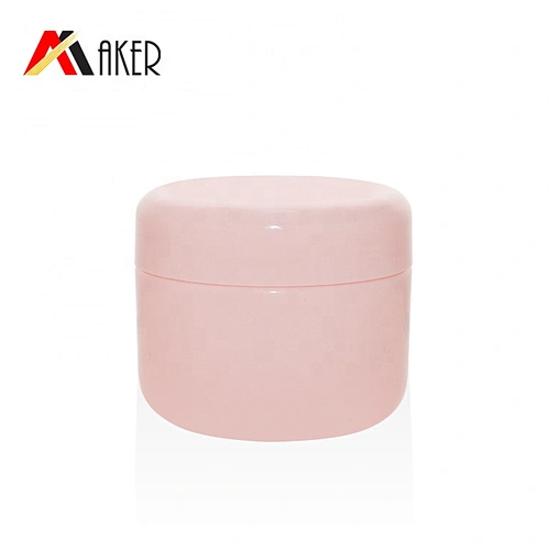 China factory supplier low MOQ empty 50g pp material plastic cosmetic container cream jar with lid