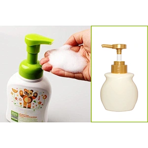 China wholesale empty 300ml 250ml yellow HDPE plastic hand sanitizer bottle