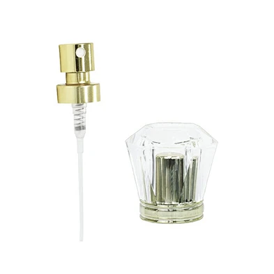 Wholesale Custom Luxury Empty 50ml Portable Decor Perfume Glass Bottle with Atomizer