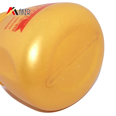 1000ml round PE cosmetic plastic hair mask cream jar packaging with screw cap