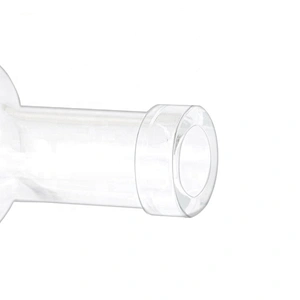 Empty round 500ml wine bottle clear vodka glass bottle manufacturers with cork