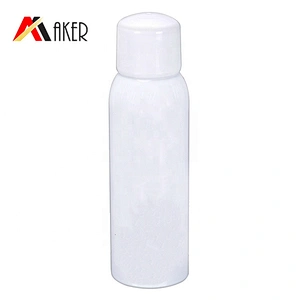 New arrival 120ml 150ml 180ml empty white PET plastic cosmetic toner mist spray bottle set with mist sprayer and cover cap