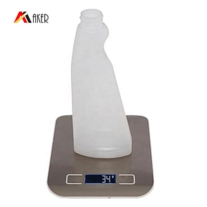 Hot sale design empty 250ml HDPE plastic detergent trigger spray bottle packaging with red plastic trigger sprayer
