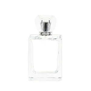 French glass classical empty mist spray bottle perfume bottle 100ml