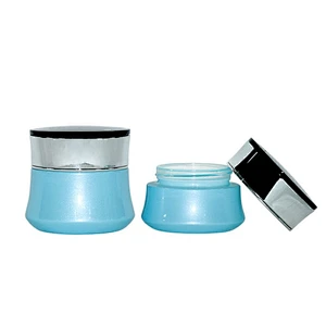 buy luxury fashion personal care glass pacakging skin care lotion cream glass jar custom 50ml 30ml jars packaging set