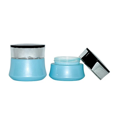 buy luxury fashion personal care glass pacakging skin care lotion cream glass jar custom 50ml 30ml jars packaging set