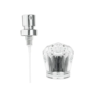 Wholesale Empty 50ml Crystal glass mist sprayer perfume bottle