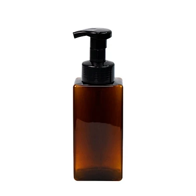 plastic bottle manufacture in stock plastic bottle 500ml amber shampoo foam pump bottle