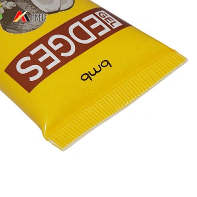 Wholesale yellow 30ml round plastic hand cream tube packaging with screw cap