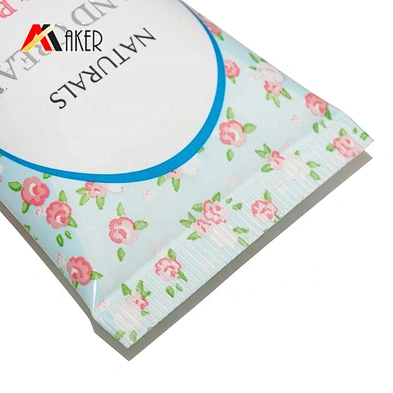 50ml Custom white cosmetic packaging soft empty hand cream plastic cosmetic tube with disc lid
