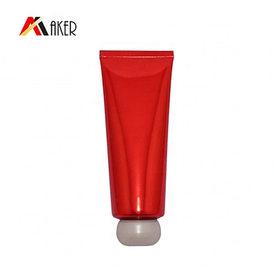 Hot sale  customized design empty LDPE plastic cosmetic tube packaging 100ml