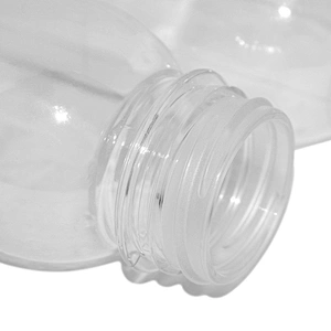 empty milk tea plastic pet bpa free juice screw cap clear beverage coffee drinking disposable water bottle