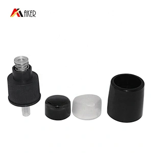 Custom design 20/410 black plastic lotion cream pump wholesale for bottles