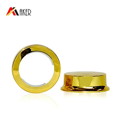 wholesale 30g 1oz glass gold alumite cap face cream lotion cosmetic packaging skin care cream jar
