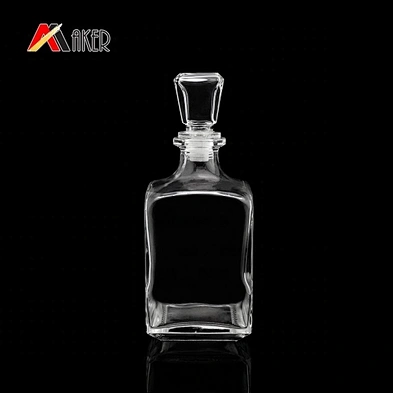 750ml wholesale glass wine Bottle unique glass liquor bottles