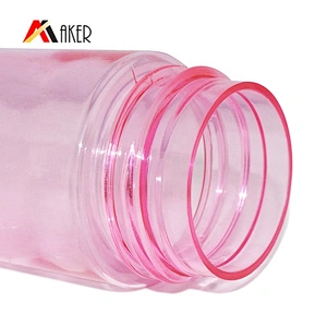 Factory supply wholesale semi transparent PET plastic 120ml cosmetic foam pump bottle