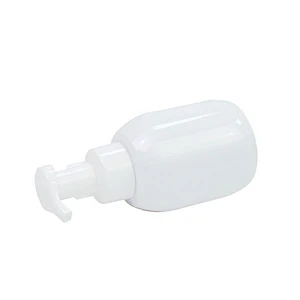factory in stock 300ml plastic pet foam pump cream bottle for face clean body cream shampoo