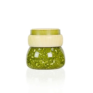 china custom luxury 2oz personal care glass pacakging skin care hand cream lotion cosmetic cream jar