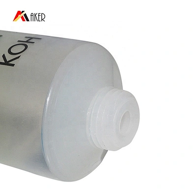 New wholesale price empty LDPE 60ml facial wash cosmetic plastic tube with flip cap
