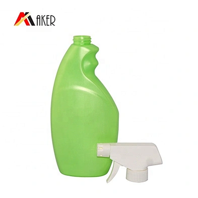 Factory price custom design 1000ml PE blue plastic trigger spray bottle