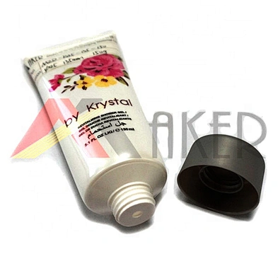 2020 custom design 150ml empty LDPE plastic cosmetic tube packaging with screw cap