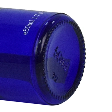 factory price 50ml blue essential oil bottle glass personal care packaging skin care eye serum dopper bottle