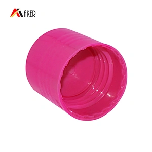 China factory supply wholesale price pink 24/410 plastic shampoo disc top cap
