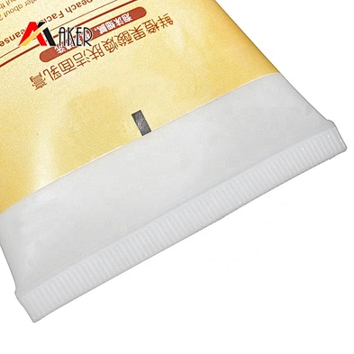 New wholesale price 130ml LDPE plastic cosmetic cleanser tube packaging with acrylic cap