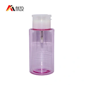 Custom 235ml 250ml Multi-purpose Pink Empty PET Recycled Plastic Bottle