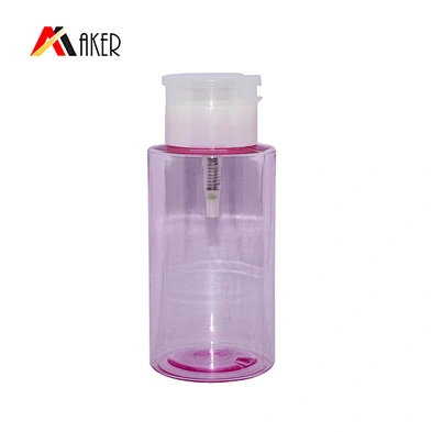 Custom 235ml 250ml Multi-purpose Pink Empty PET Recycled Plastic Bottle