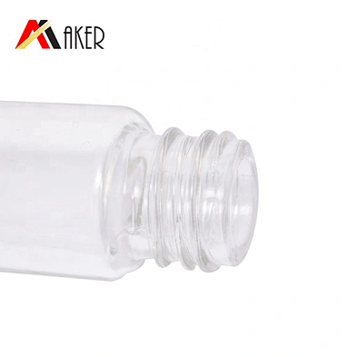 Low MOQ 5ml clear glass roll on bottle for essential oil and perfume