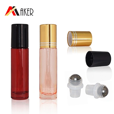 in stock 10ml glass mini bottle personal care oil packaging roll on bottle