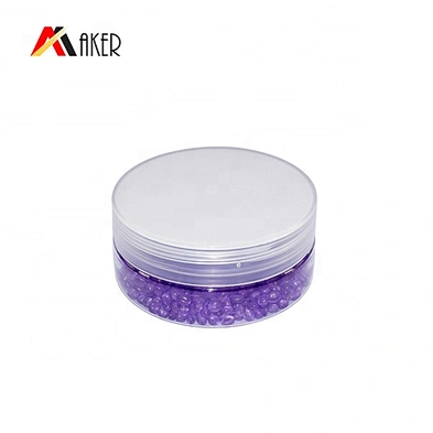 Custom Clear small 50g PET Plastic Empty Jars for Lotions and Creams
