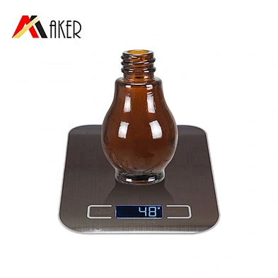 Factory wholesale price new design 15ml amber essential oil glass bottle with gold dropper