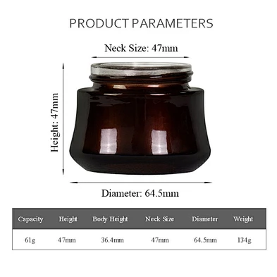 empty 50g 2oz black gradient gold face cosmetic packaging sets skin care hand cream glass jar