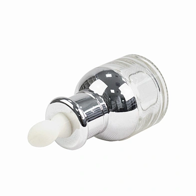 wholesale designer glass cosmetic drop bottle essential oil packaging personal care clear serum child proof dropper bottle