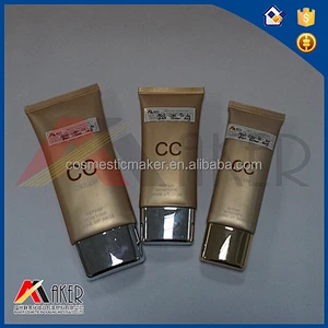 Laminated aluminum cosmetic tube CC cream aluminum tube electroplating lid