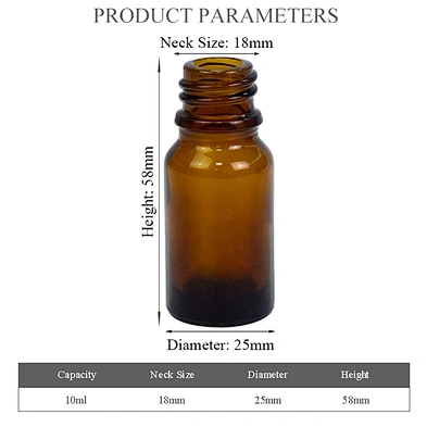 wholesale clear black amber bottle essential oil dropper glass serum bottle personal care packaging skincare oil amber bottle