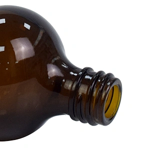 wholesale 10ml 20ml 50ml 100ml amber glass bottle personal care packaging custom dropper essential oil bottle