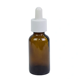 wholesale dropper bottle amber personal care essential oil packaging boston 30ml amber glass bottle
