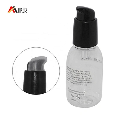 Custom design 20/410 black plastic lotion cream pump wholesale for bottles